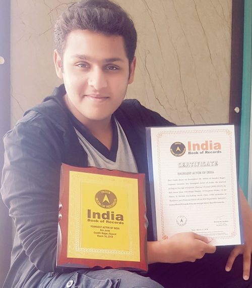 YOUNGEST ACTOR OF INDIA - India Book of Records