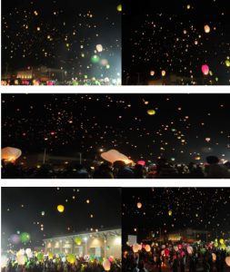 Most sky lanterns flown concurrently (single venue)