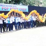 LONGEST MOVING WAVE OF HAND FANS