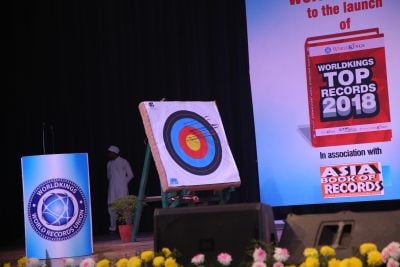 Archery performance by Young Archer, Cherukuri Dolly Shivani at Indian Record Holders At World Stage