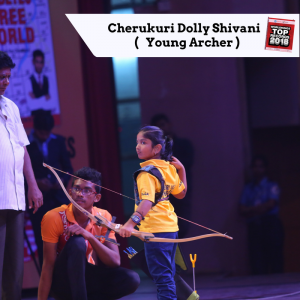  Cherukuri Dolly Shivani- Young Archer at Indian Record Holders At World Stage