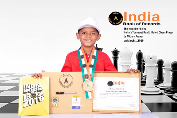 YOUNGEST RAPID RATED CHESS PLAYER - IBR