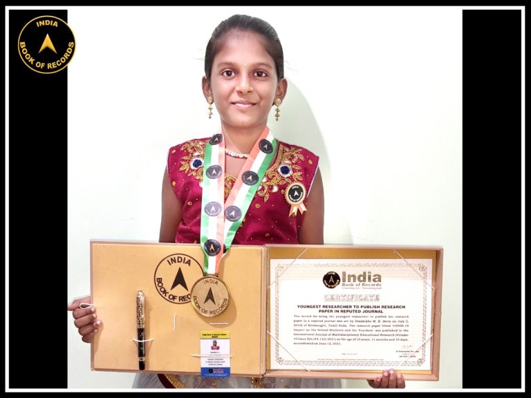 youngest person to publish research paper