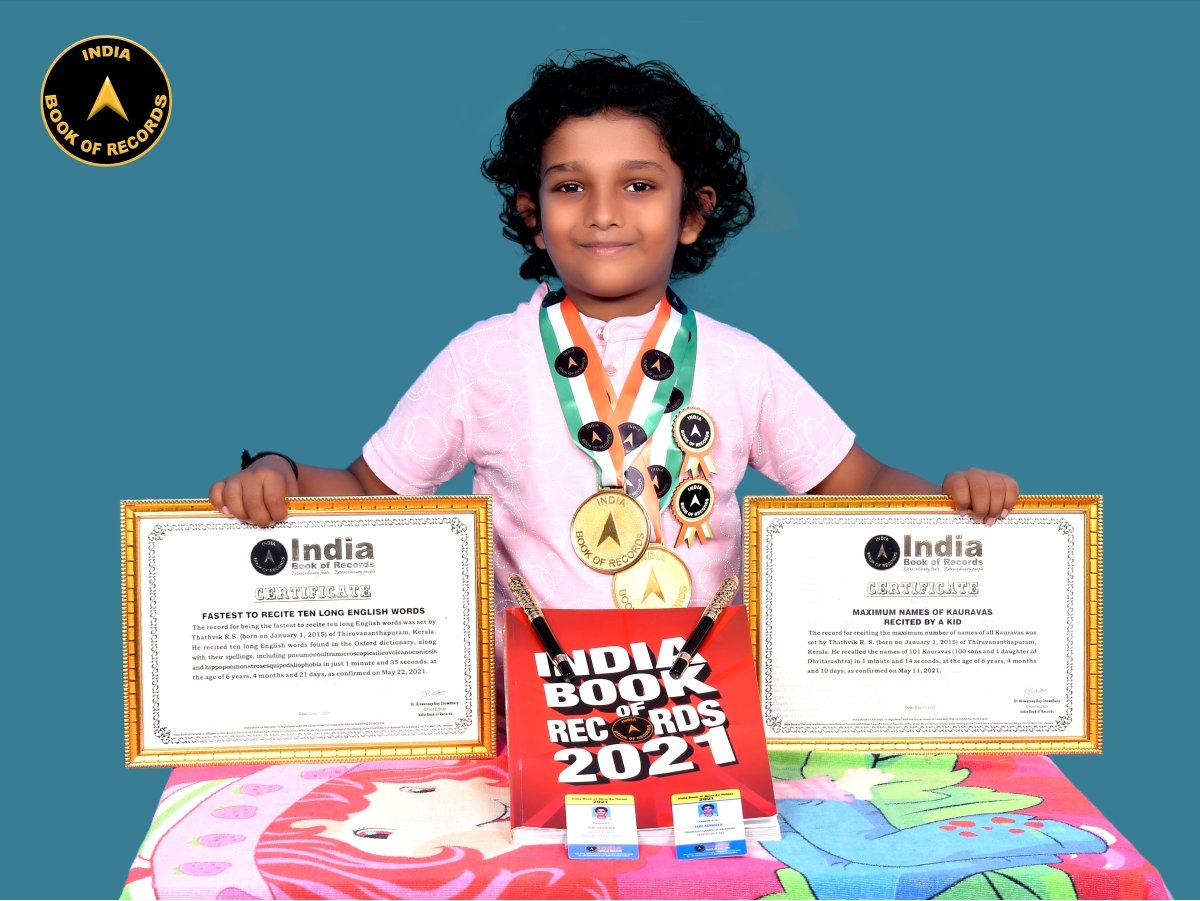 Maximum names of Kauravas recited by a kid
