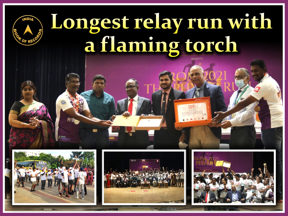 Longest Relay Run With A Flaming Torch
