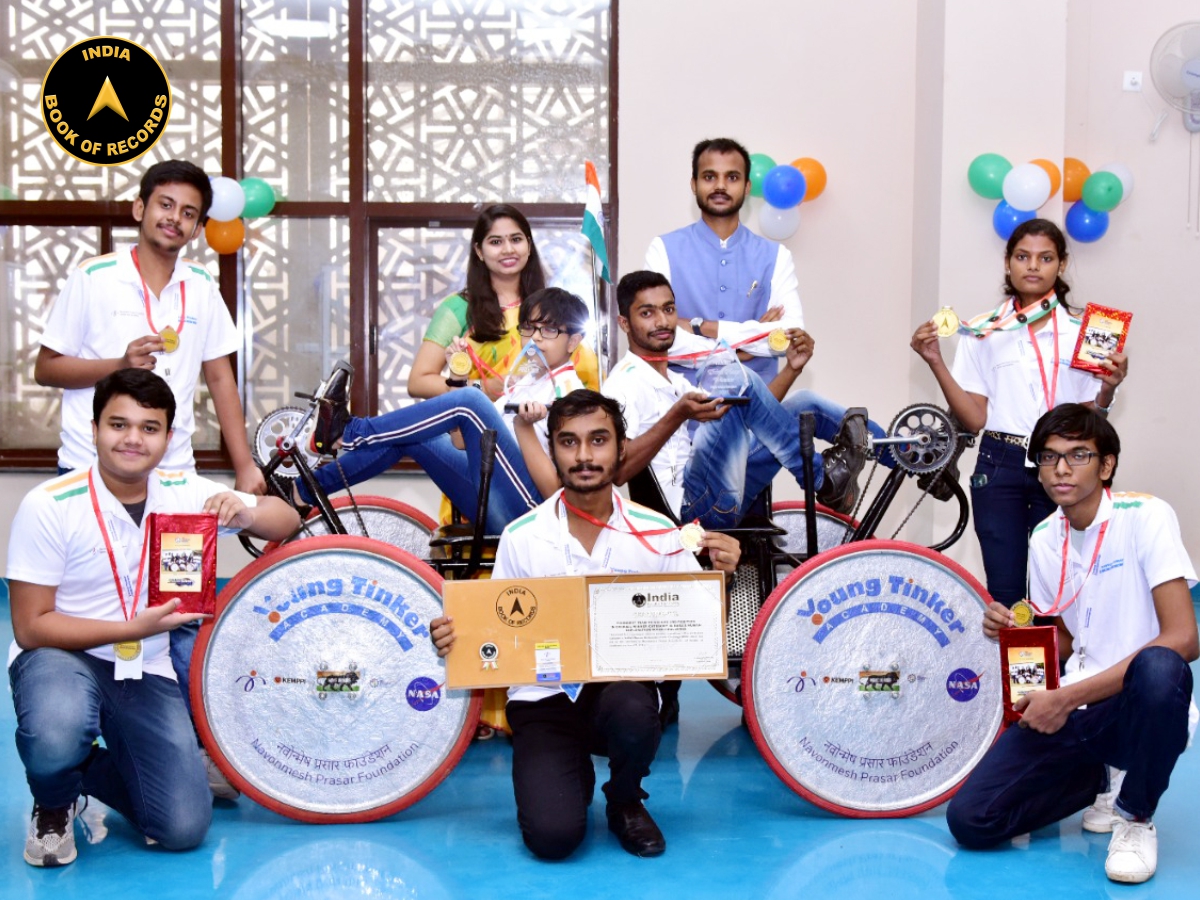 Youngest team to secure 3rd position in Overall Winner category in NASA’s Human Exploration Rover Challenge
