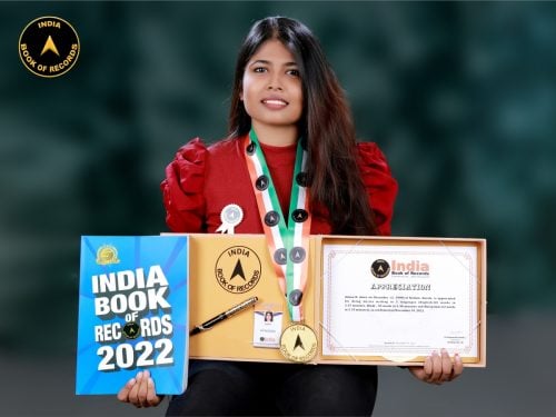 Ashna B. - Appreciation - India Book Of Records