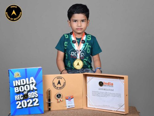 Ishan Roopesh - Appreciation - India Book of Records