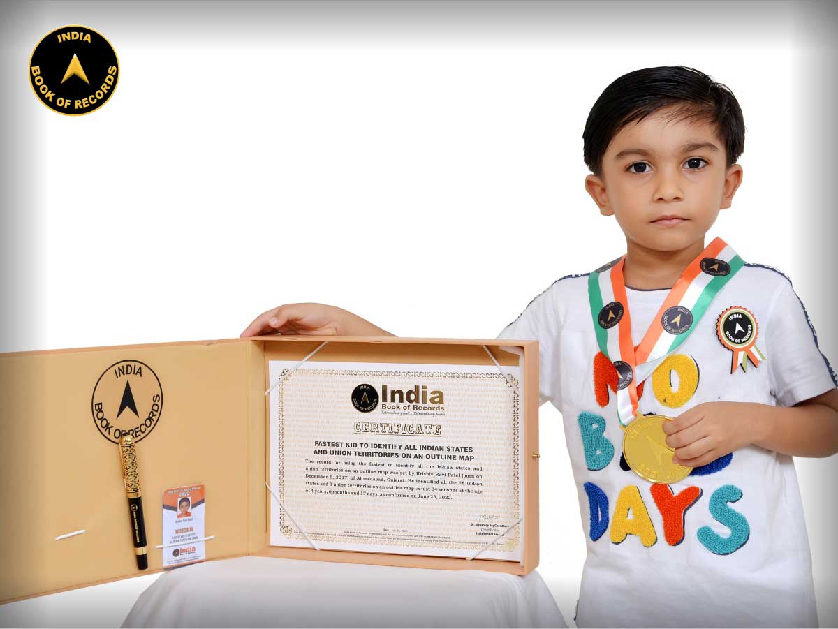 Fastest kid to identify all Indian states and union territories on an outline map