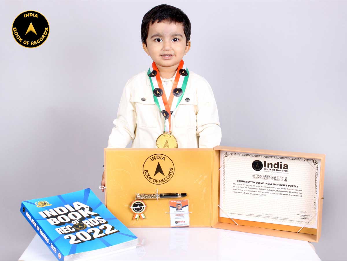 Youngest to solve India map inset puzzle