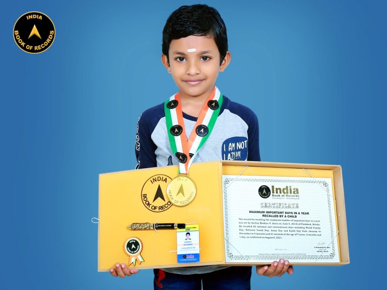 Maximum important days in a year recalled by a child India Book of