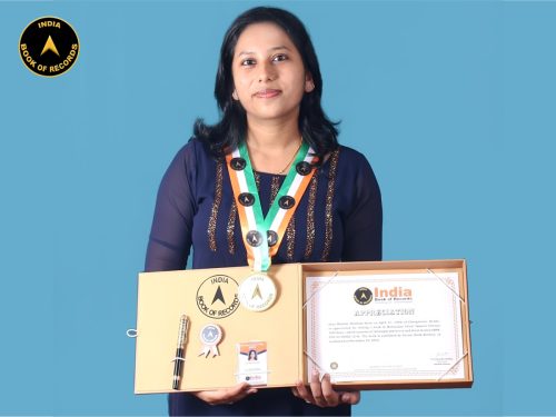 Linu Mariam Abraham - Appreciation - India Book of Records