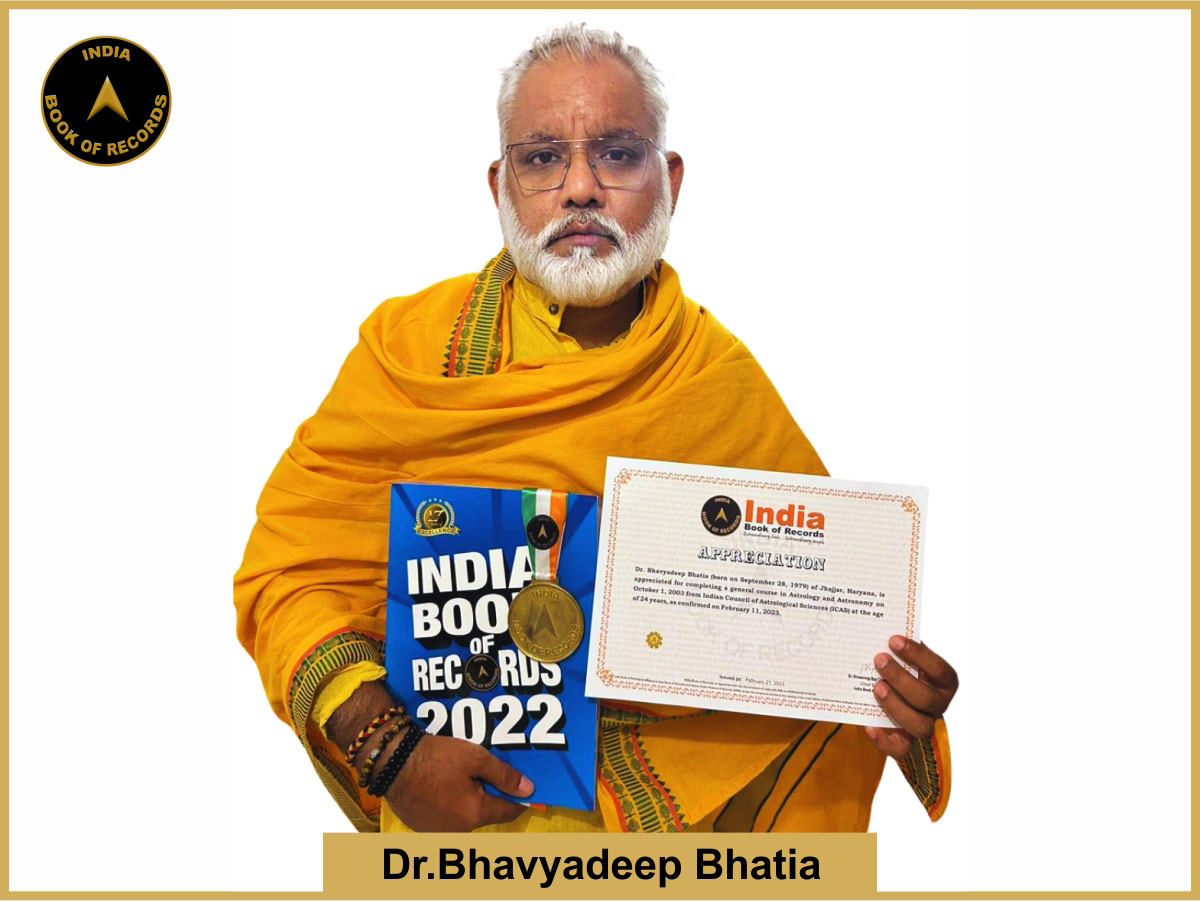 Dr. Bhavyadeep Bhatia – Appreciation