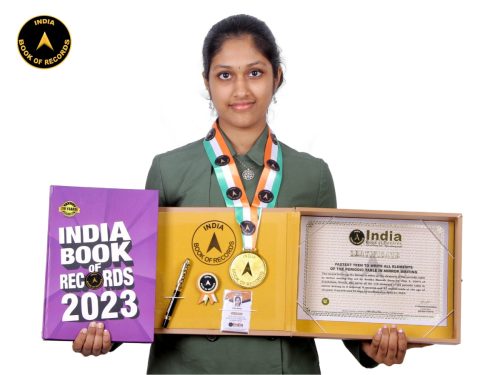 Fastest Teen To Write All Elements Of The Periodic Table In Mirror Writing IBR