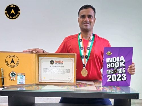 Pankaj Mehta - Appreciation - India Book Of Records