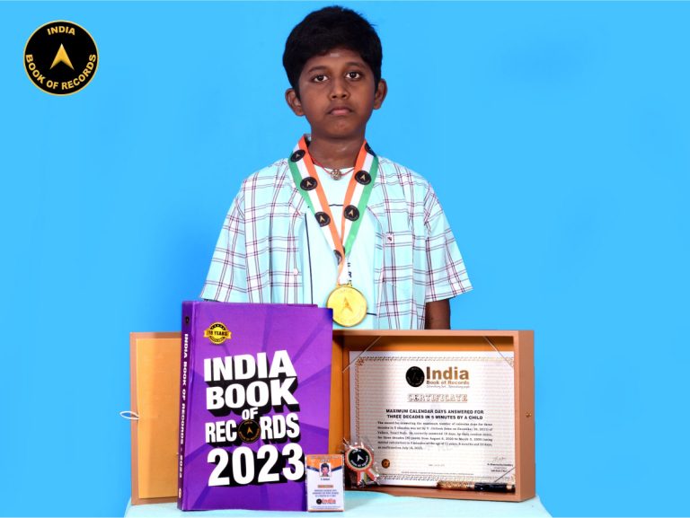 Maximum calendar days answered for three decades in 5 minutes by a