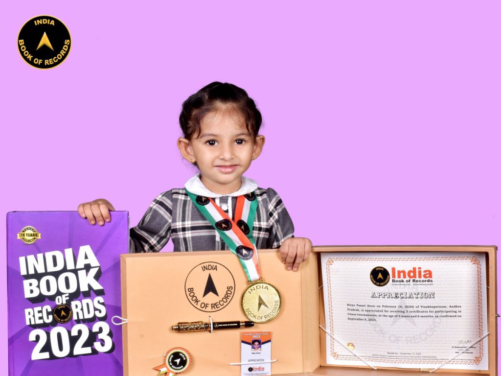 Nitya Pasari Appreciation India Book of Records