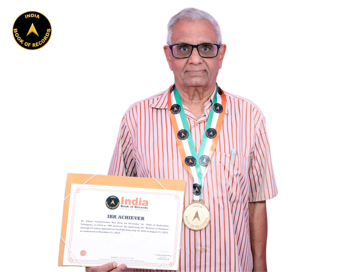 Dr. Atkuri Venkateswara Rao – IBR Achiever