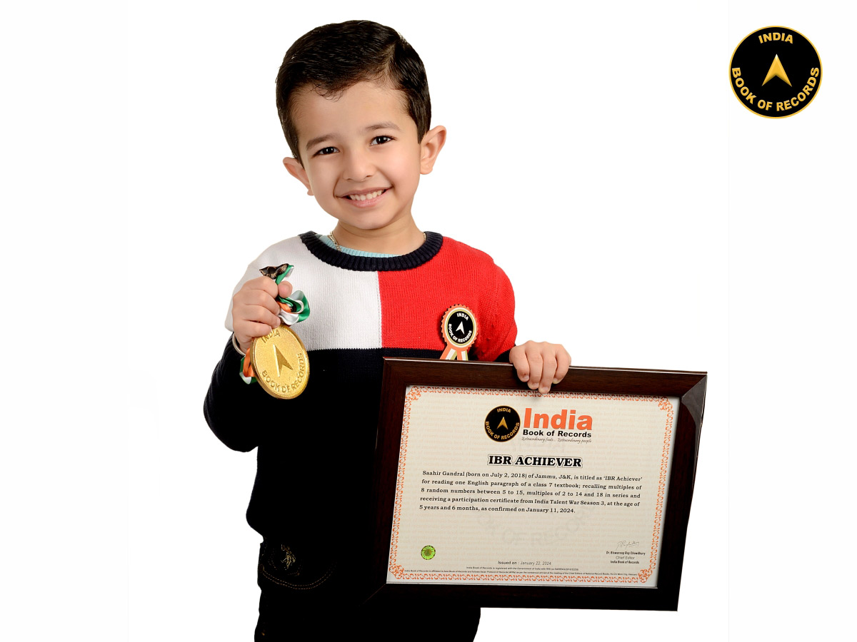 Saahir Gandral – IBR Achiever