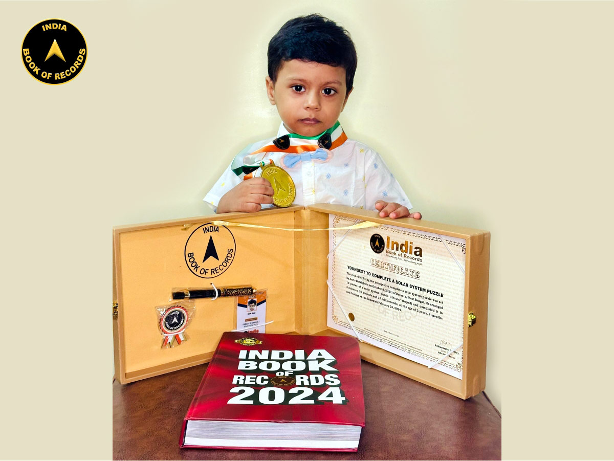 Youngest to complete a solar system puzzle