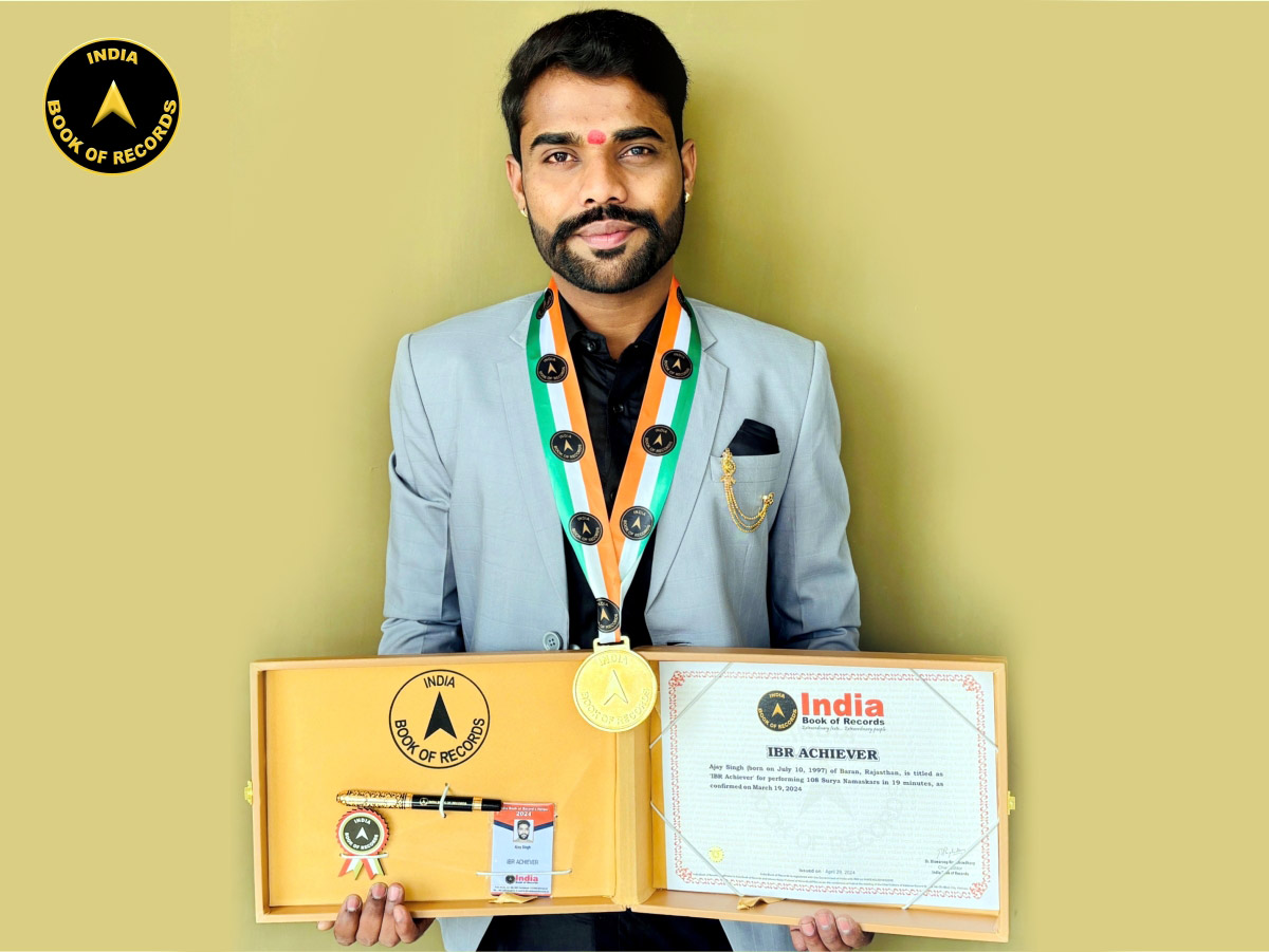 Ajay Singh – IBR Achiever