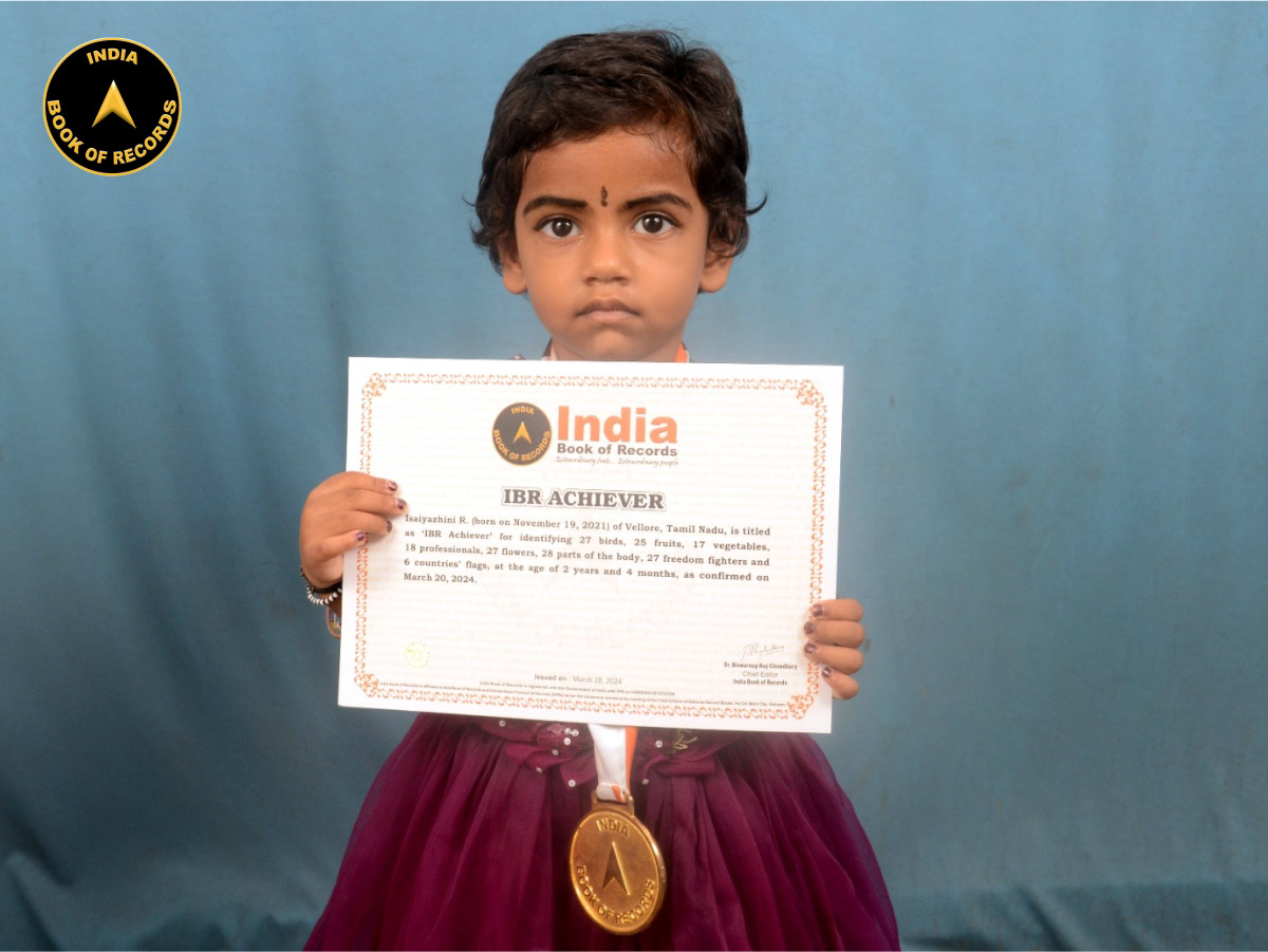 Isaiyazhini R. – IBR Achiever