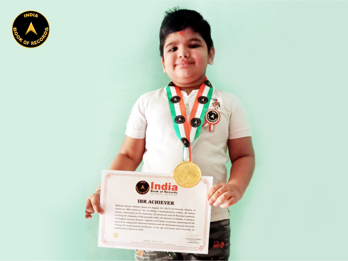 Mukesh Kumar Mishra – IBR Achiever