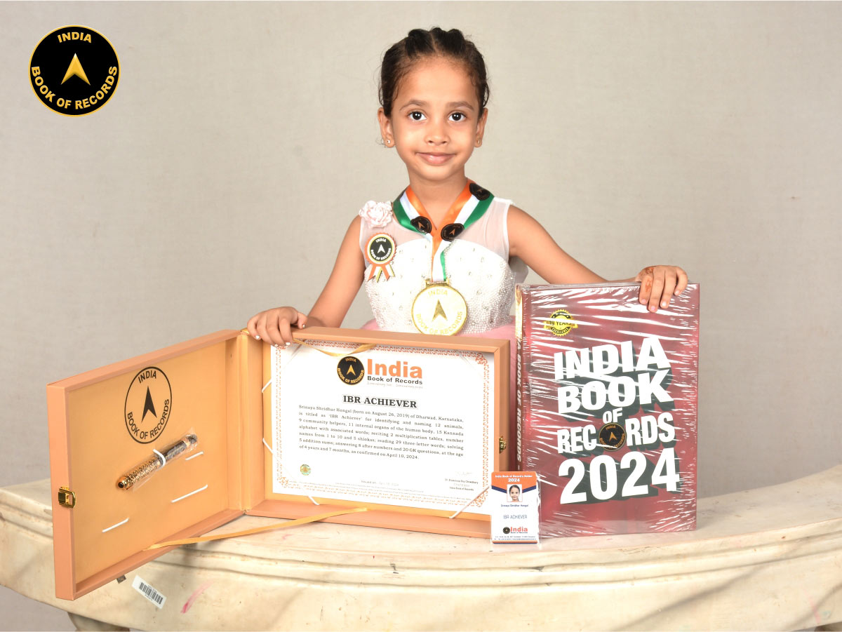 Srinaya Shridhar Hongal – IBR Achiever