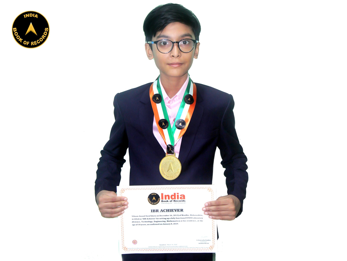Vihaan Anand Saraf – IBR Achiever
