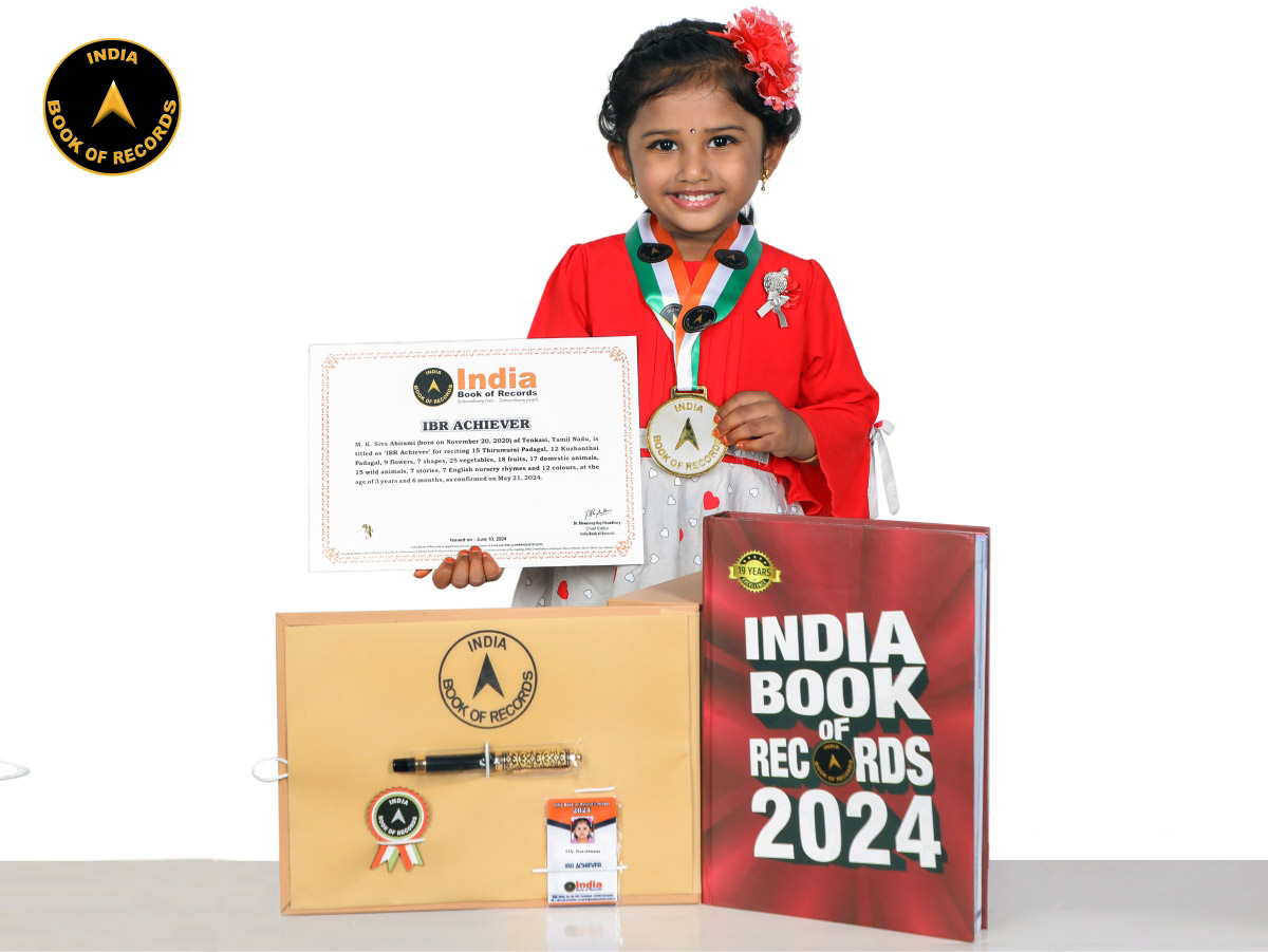 M. K. Siva Abirami - IBR Achiever - India Book of Records