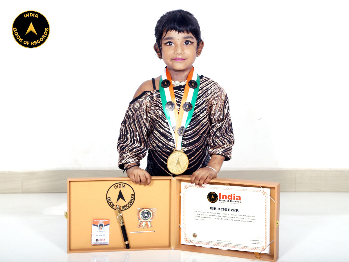 J.S. Taneessha Sai – IBR Achiever