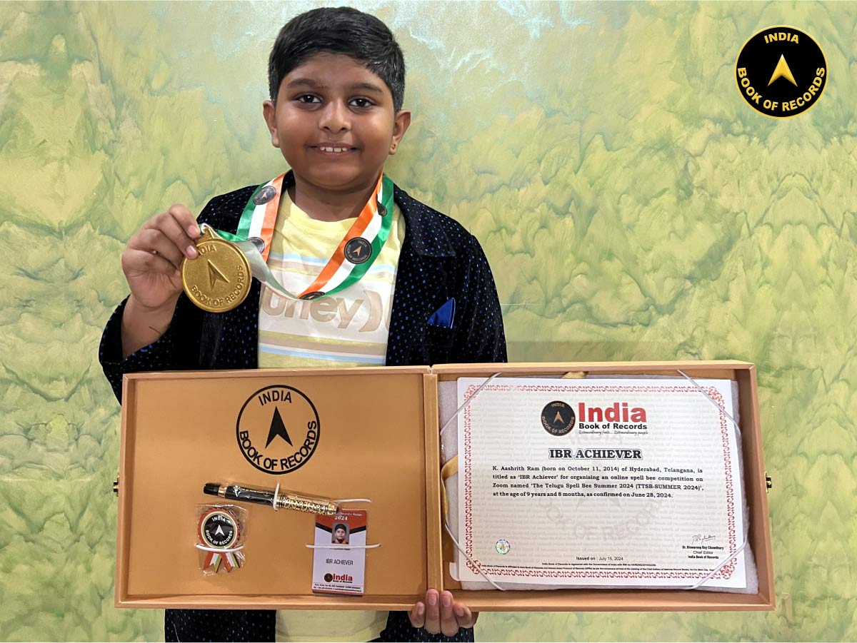 K. Aashrith Ram – IBR Achiever