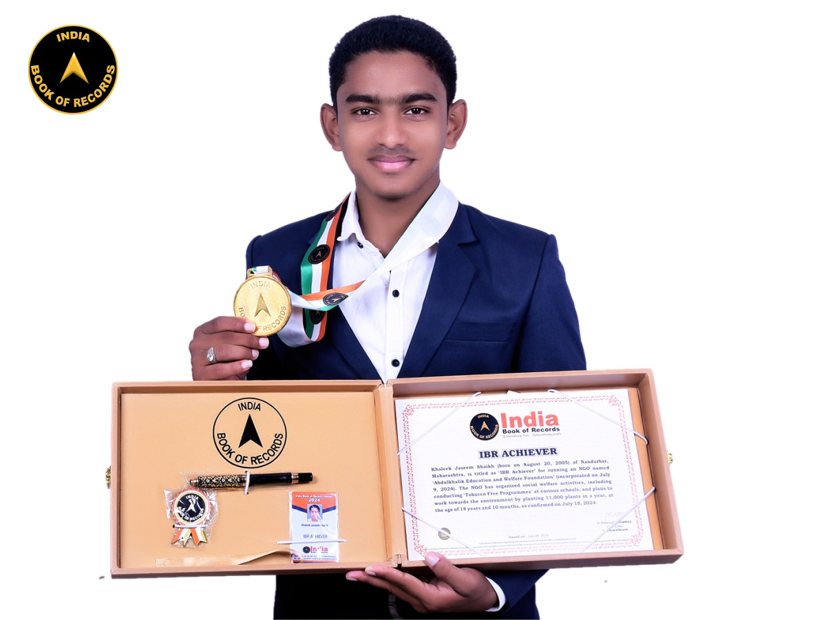 Khaleek Jaseem Shaikh – IBR Achiever