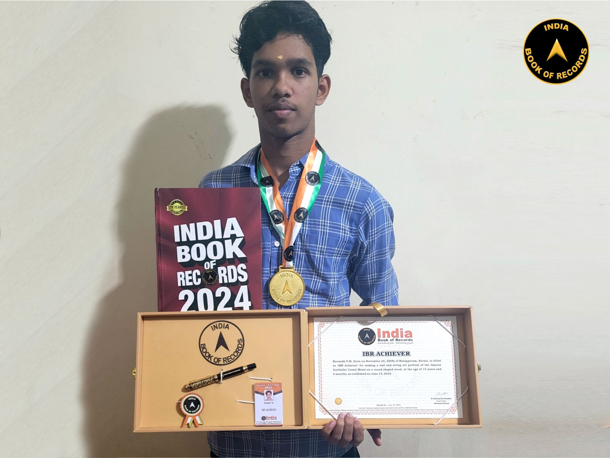Revandh P.M. – IBR Achiever