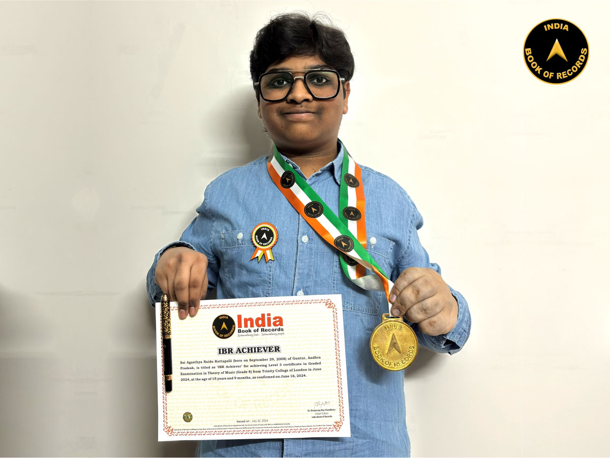 Sai Agasthya Naidu Kottapalli – IBR Achiever