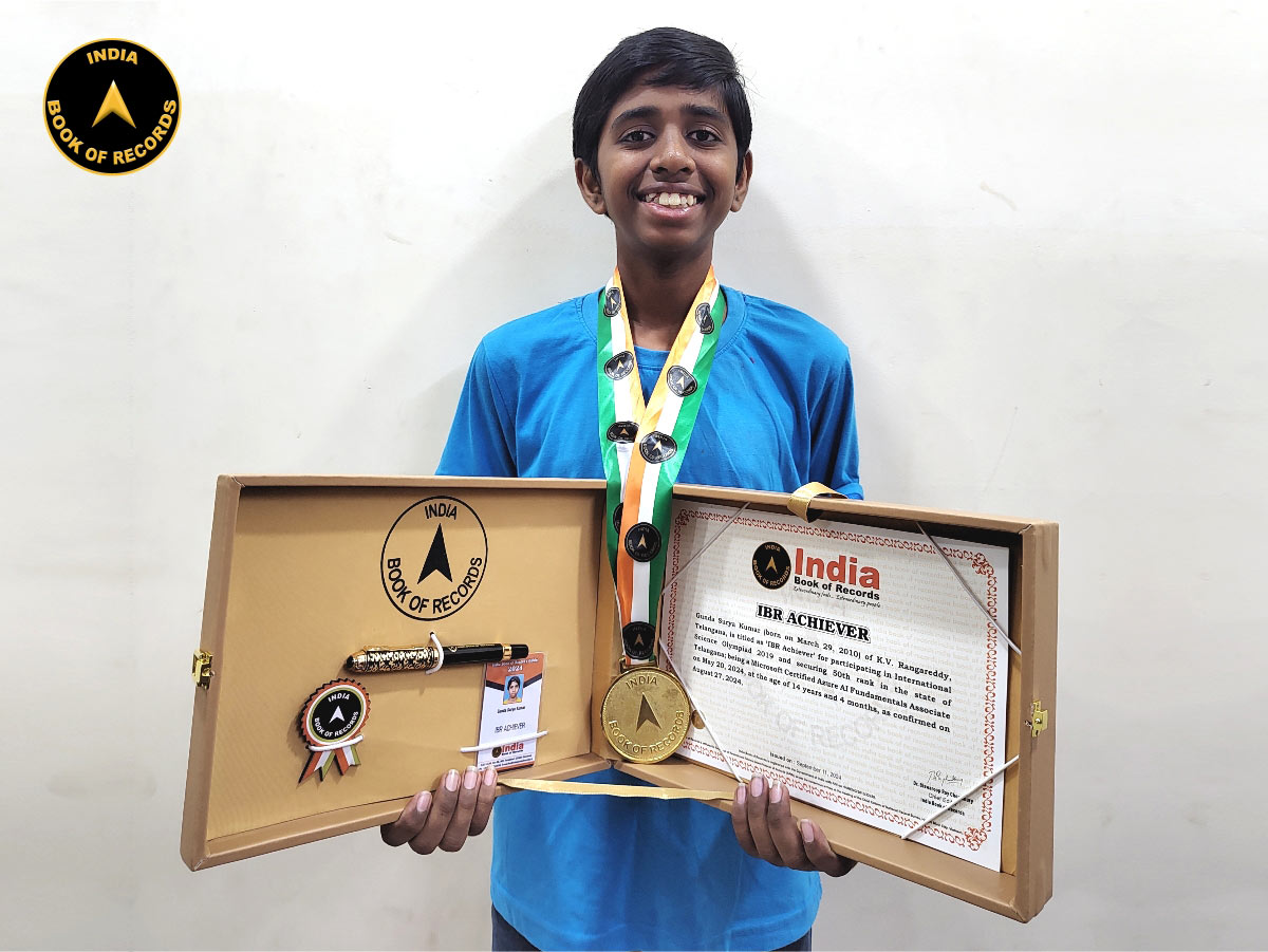 Gunda Surya Kumar – IBR Achiever