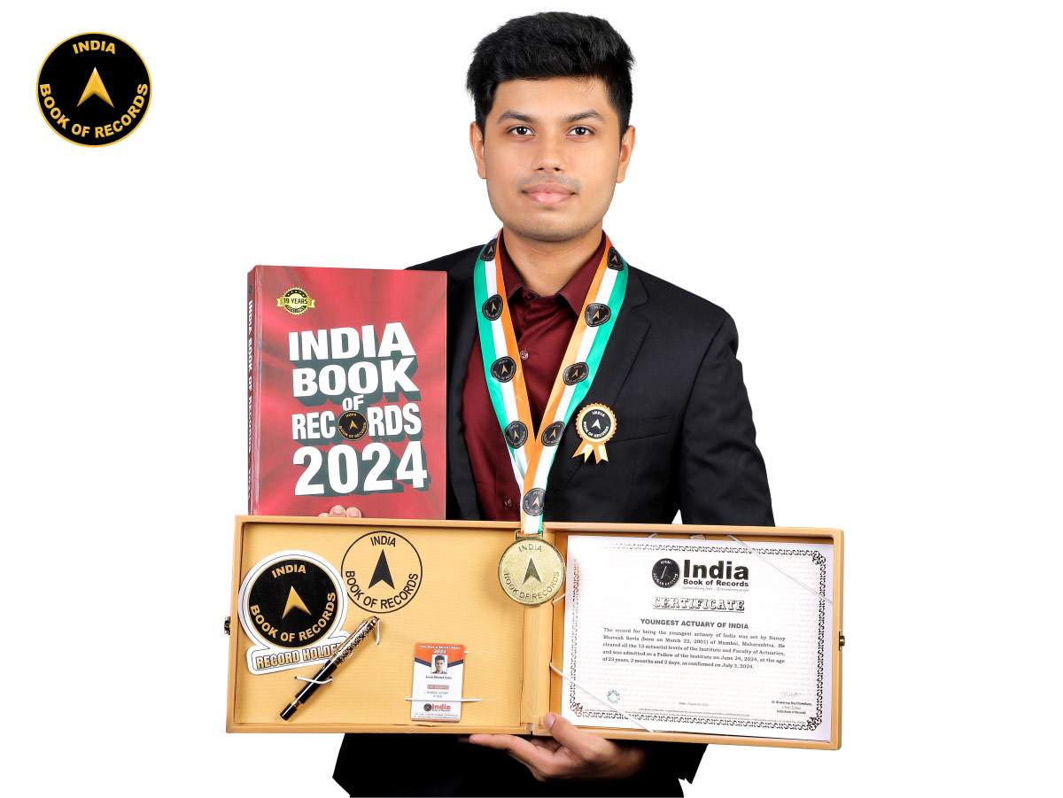 Youngest actuary of India