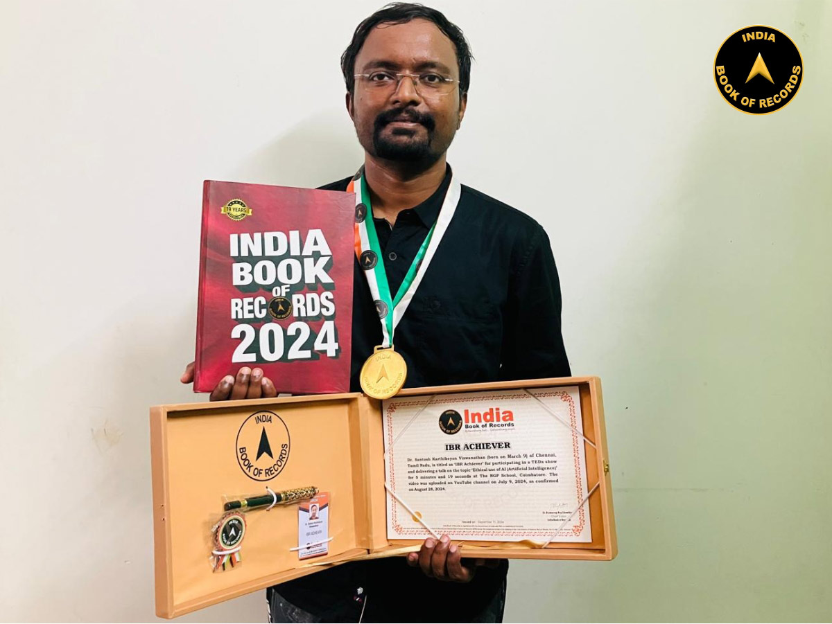 Dr. Santosh Karthikeyan Viswanathan – IBR Achiever