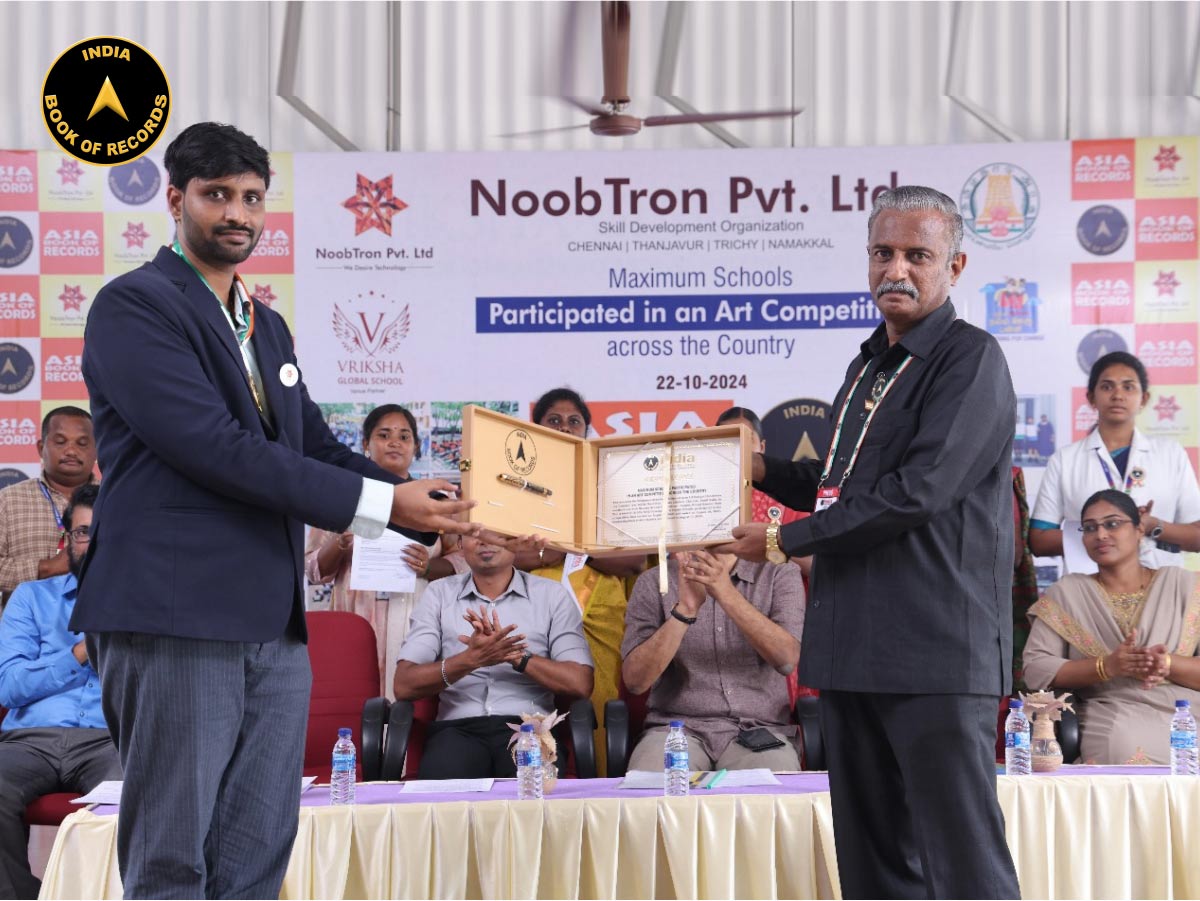 Maximum Schools Participated in an Art Competition across the Country
