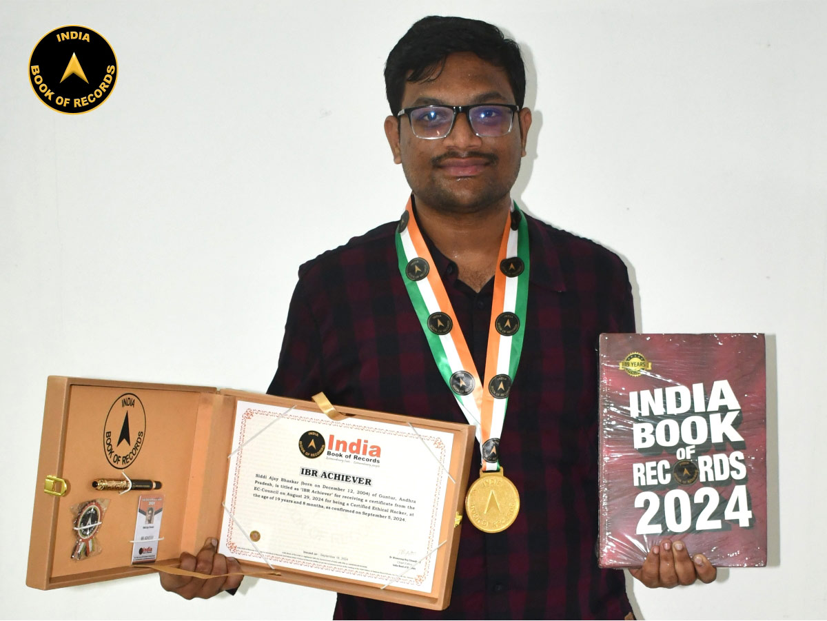 Siddi Ajay Bhaskar – IBR Achiever