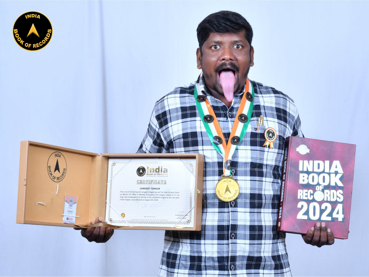Longest tongue