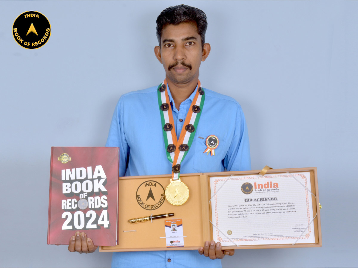 Dileep P.S  – IBR Achiever