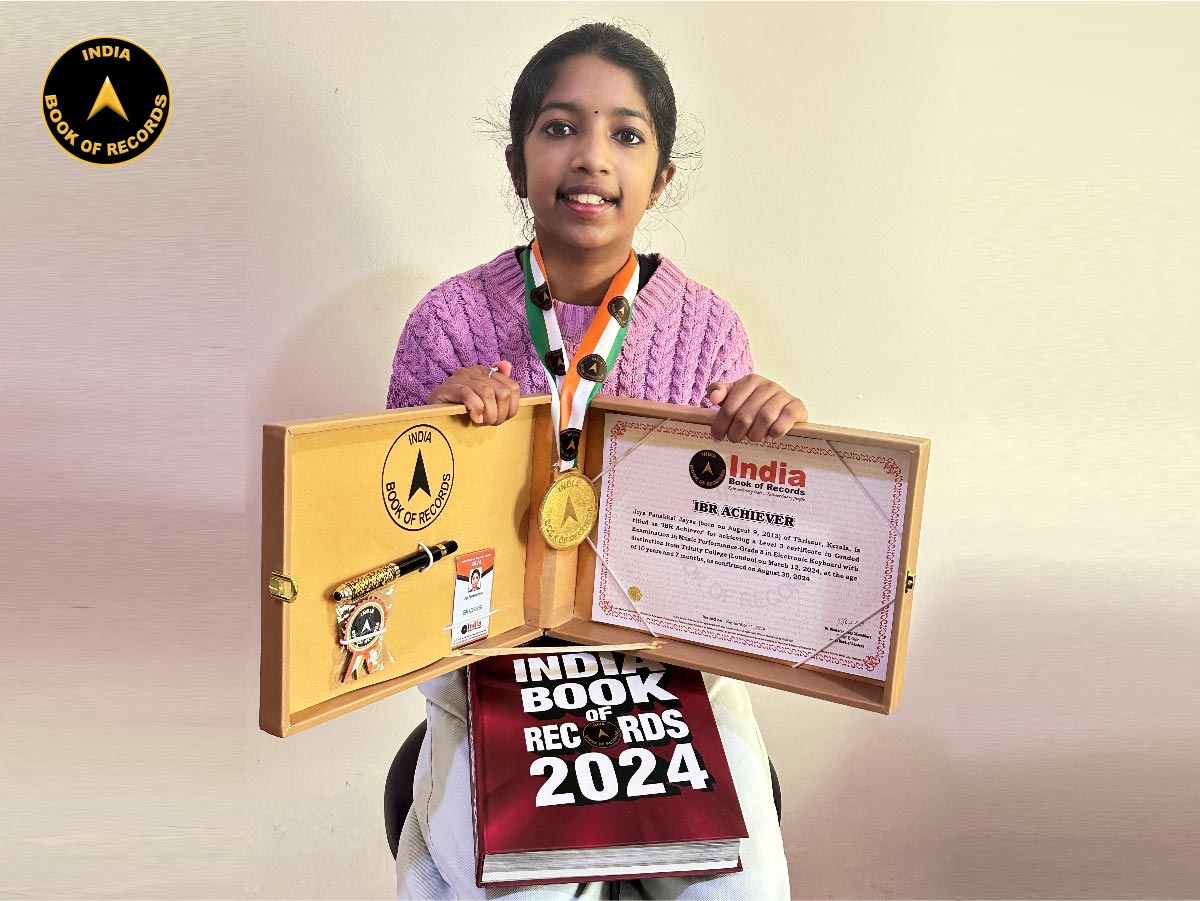 Jiya Panakkal Jayas  – IBR Achiever