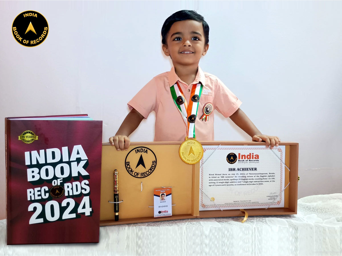 Nived Nirmal – IBR Achiever