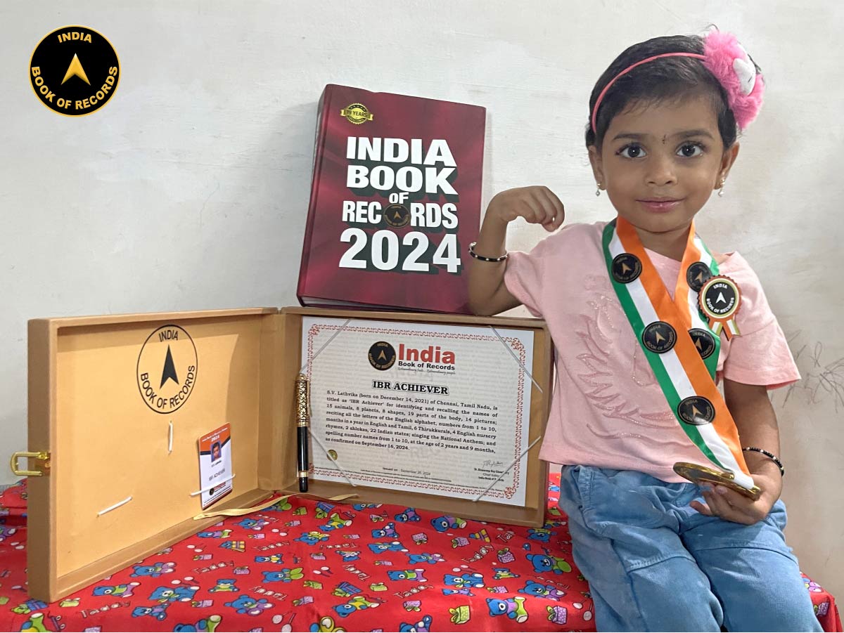 S.V. Lathvika  – IBR Achiever