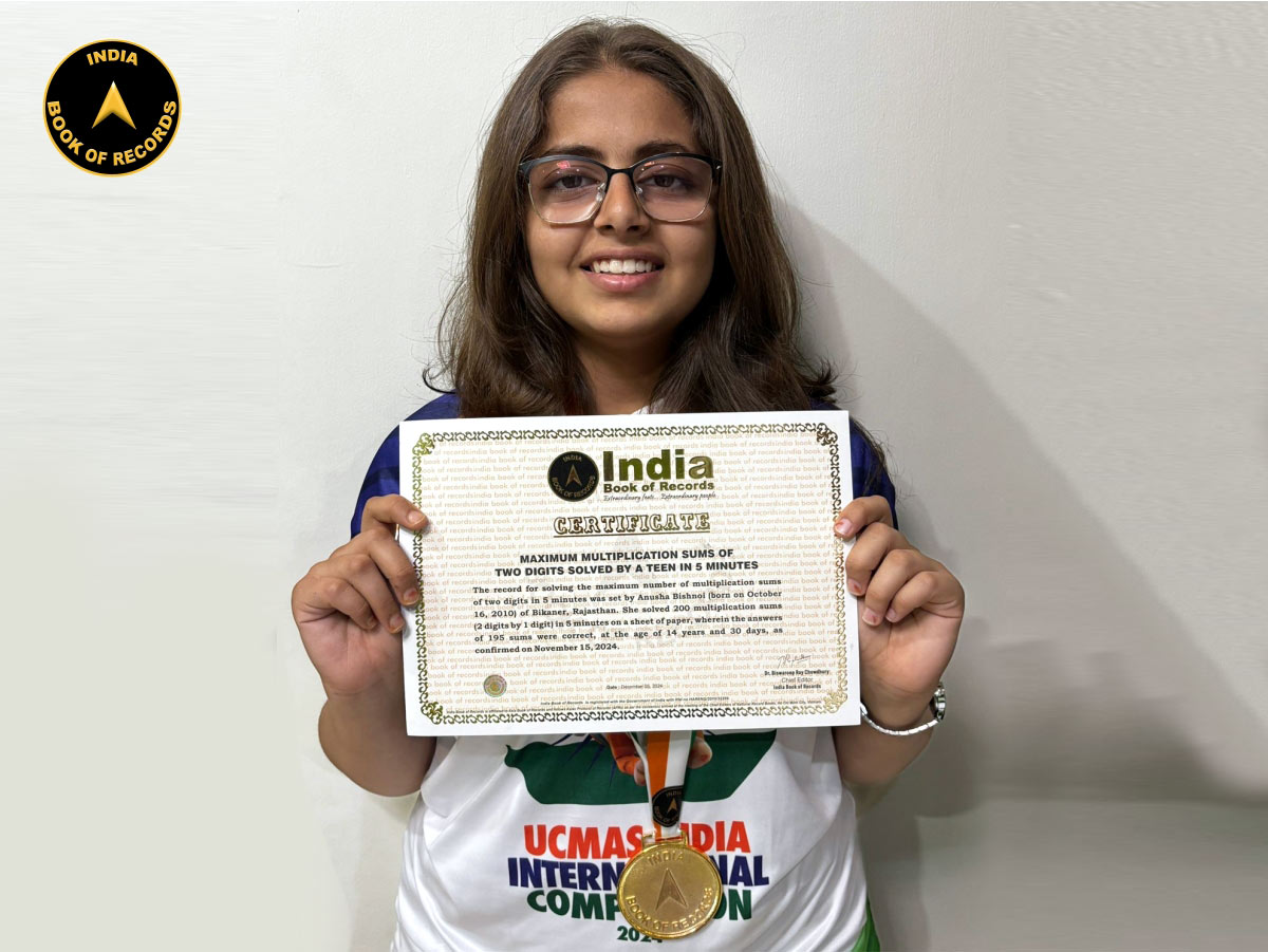 Maximum multiplication sums of two digits solved by a teen
