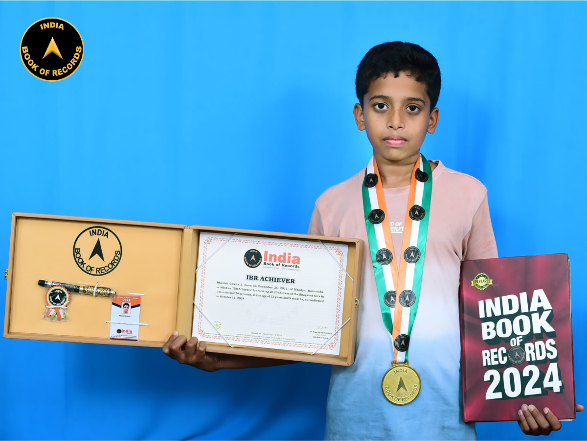 Bhavish Gowda J. – IBR Achiever