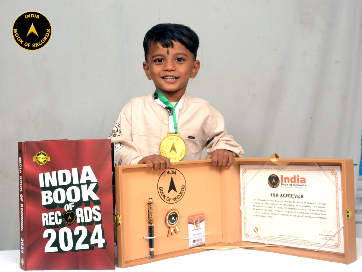 D.H. Debanshu Behera – IBR Achiever