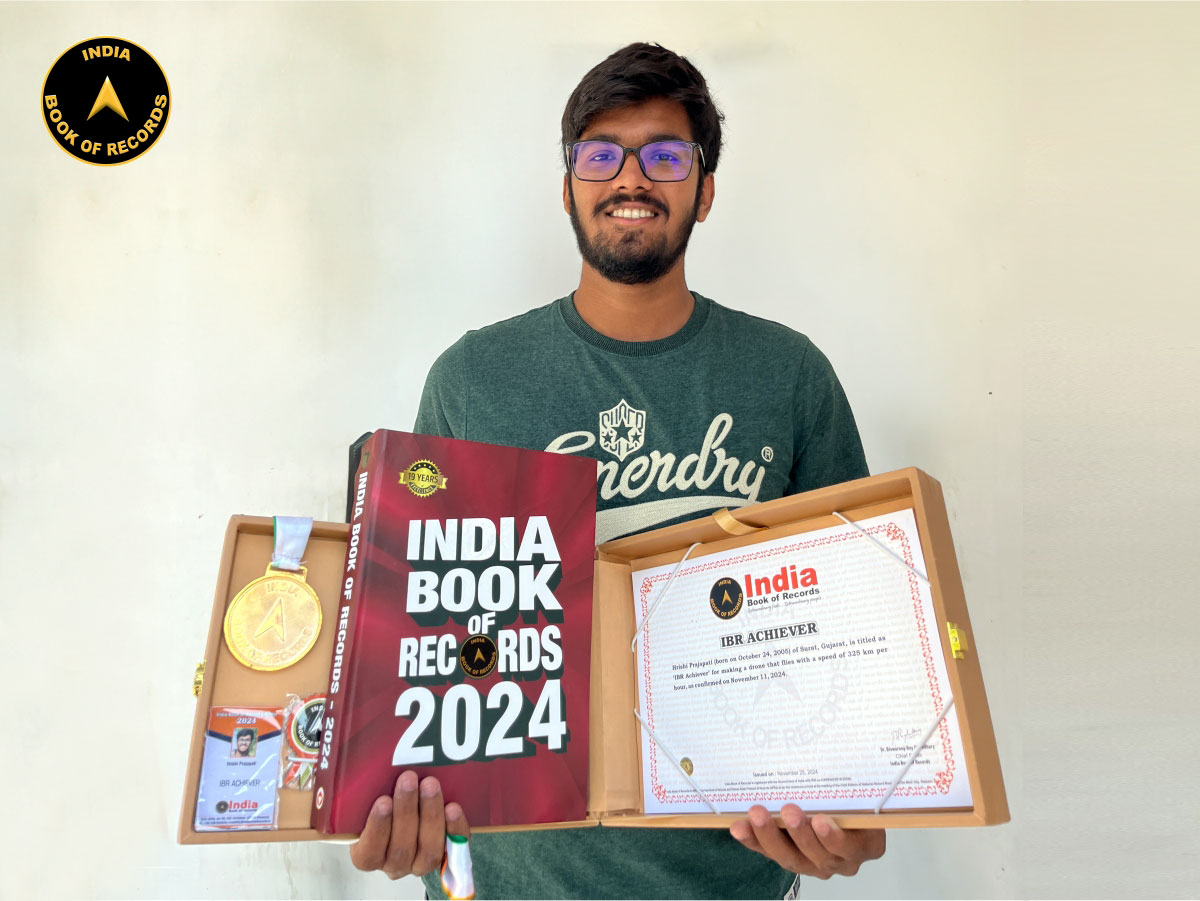 Hrishi Prajapati  – IBR Achiever