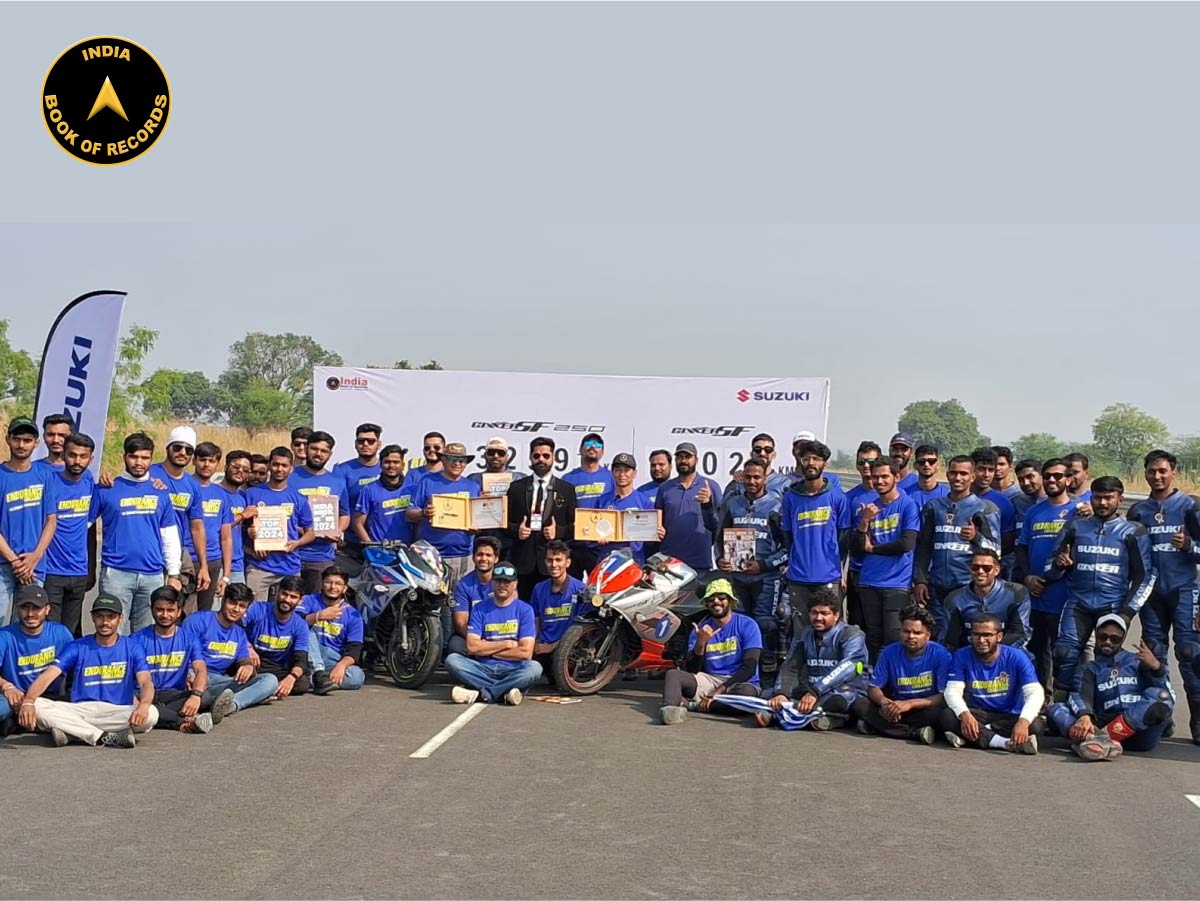 Maximum Distance Covered in 24 hours on a 250 cc Motorcycle